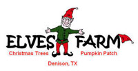 Elves Christmas Tree Farm Logo